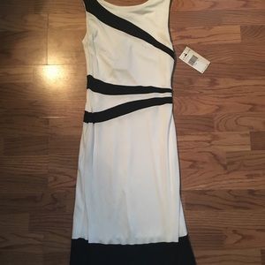 ABS Allen Schwartz Dresses - ❤️SALE❤️NWT Abs white and black striped gown ABS Allen Schwartz Dresses - ❤️SALE❤️NWT Abs white and black striped gown
